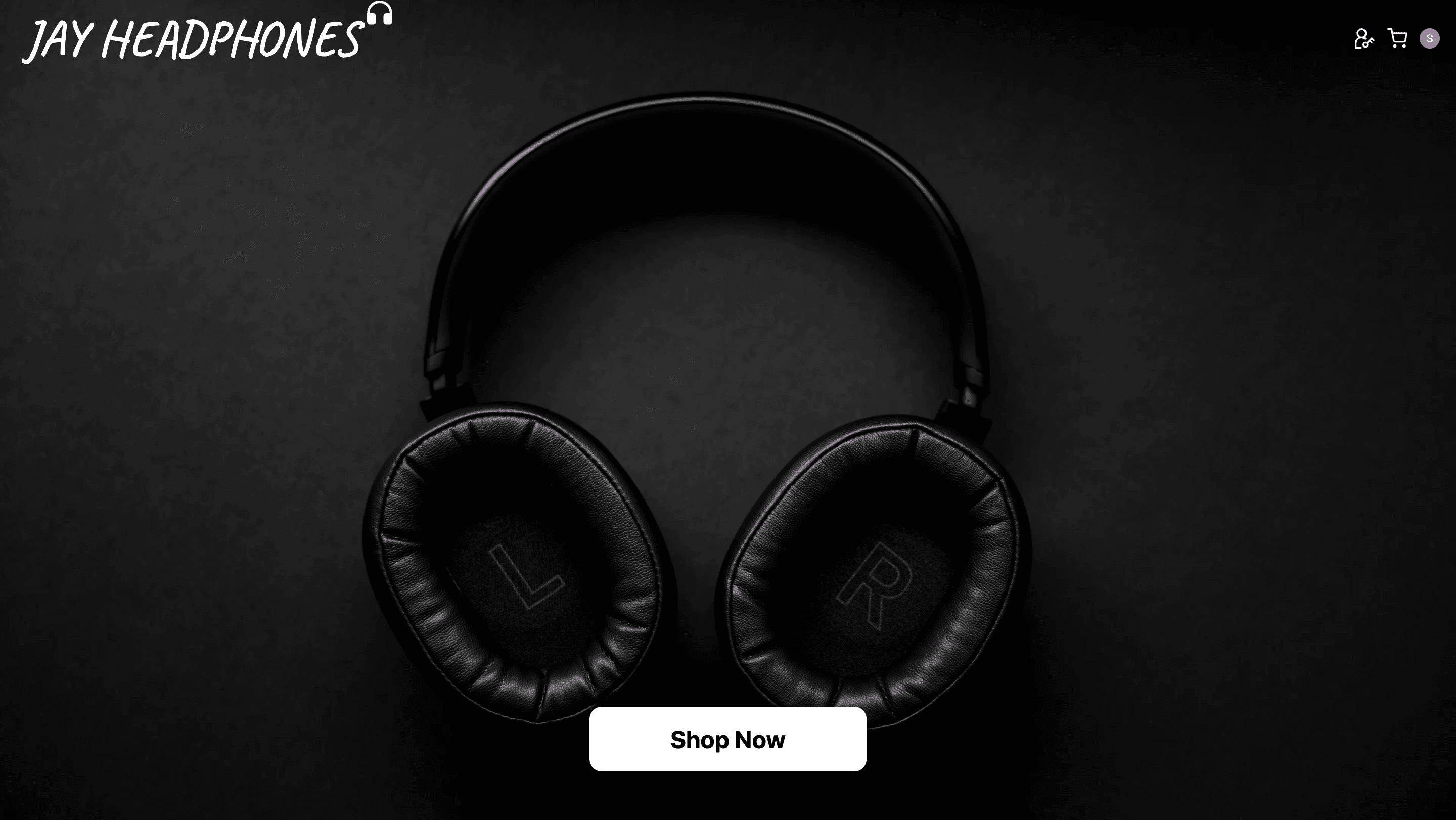 Headphone E-commerce project image